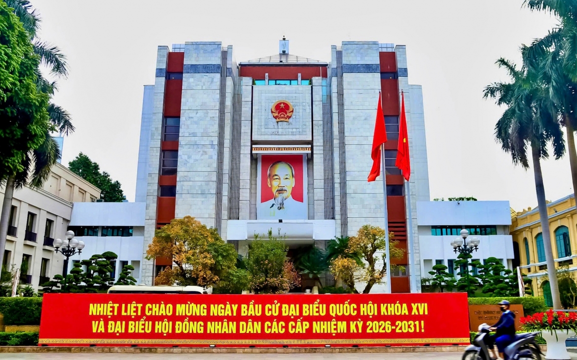 Trụ sở HĐND - UBND TP Hà Nội (Ảnh: Hanoi.gov.vn).