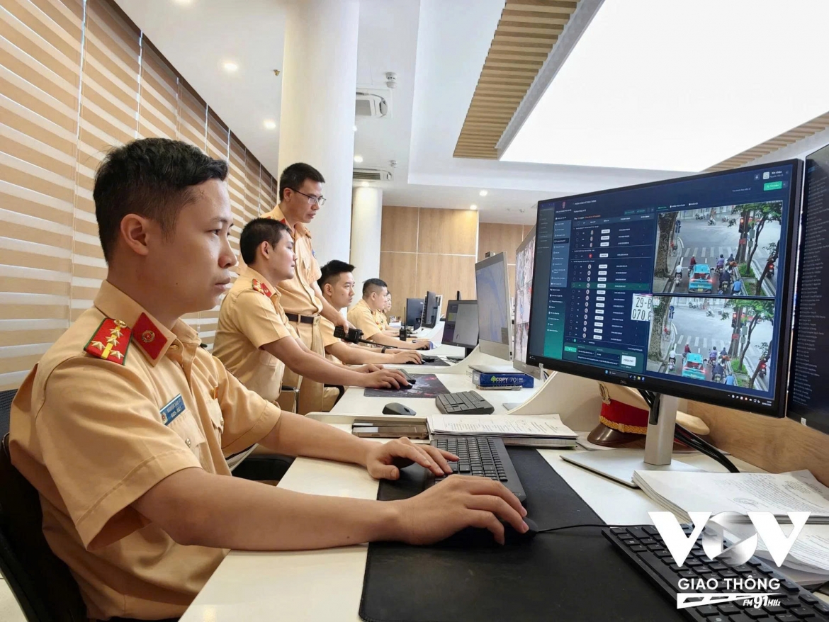 Trung tâm dữ liệu giao thông giúp kết nối, phân tích thông tin và hỗ trợ điều hành theo thời gian thực. Ảnh minh hoạ