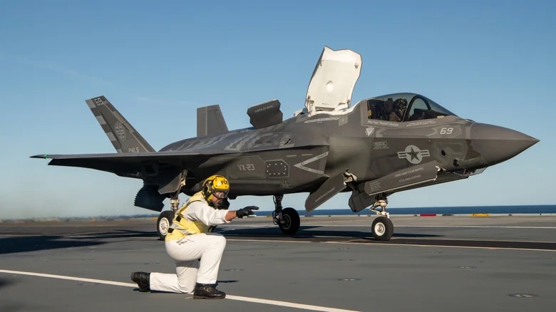 Tiêm kích F-35B. Ảnh: Hải quân Mỹ