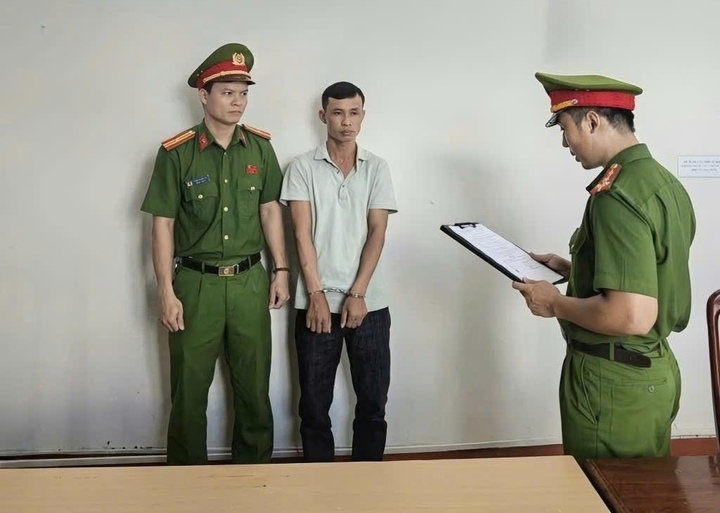 Nguyễn Chí Công bị khởi tố. (Ảnh: CA)
