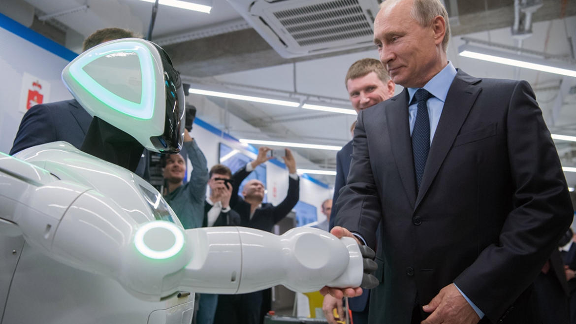 Tổng thống Vladimir Putin đã phê duyệt cập nhật chiến lược quốc gia về phát triển AI đến năm 2030. Ảnh minh họa: RIA Novosti