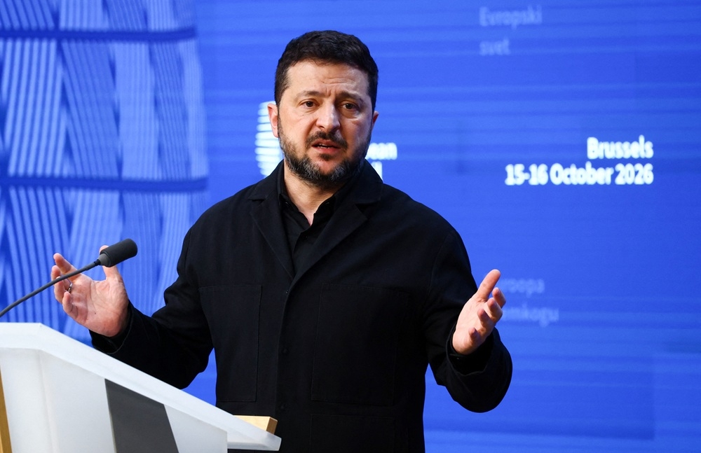 Tổng thống Ukraine Volodymyr Zelensky lo Mỹ tiếp tục thỏa thuận năng lượng với Nga. Ảnh: Reuters