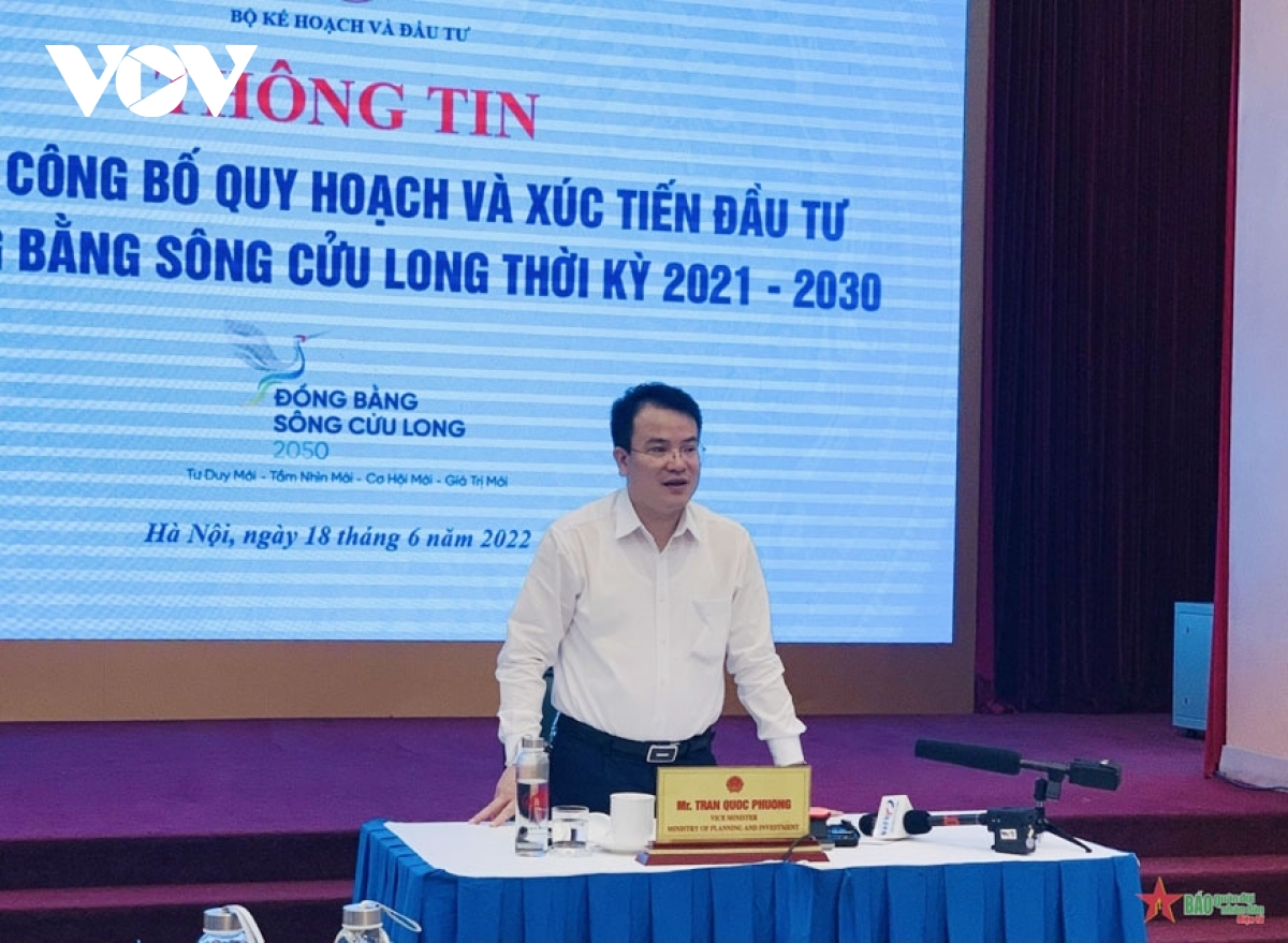 cong bo quy hoach va xuc tien dau tu khu vuc dong bang song cuu long 2021-2030 hinh anh 1