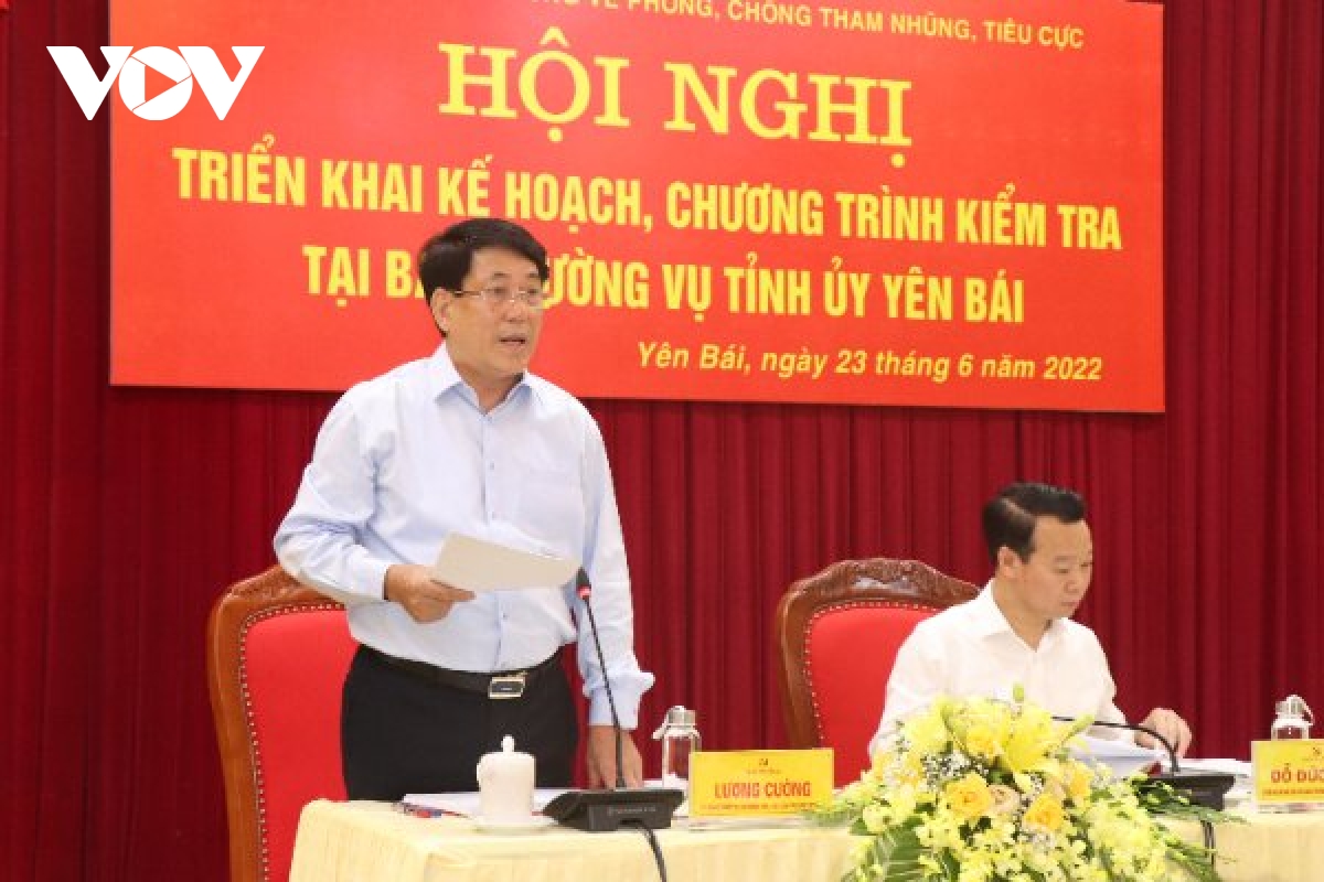 kiem tra viec xu ly tin bao toi pham, vu viec co dau hieu tham nhung tai yen bai hinh anh 1