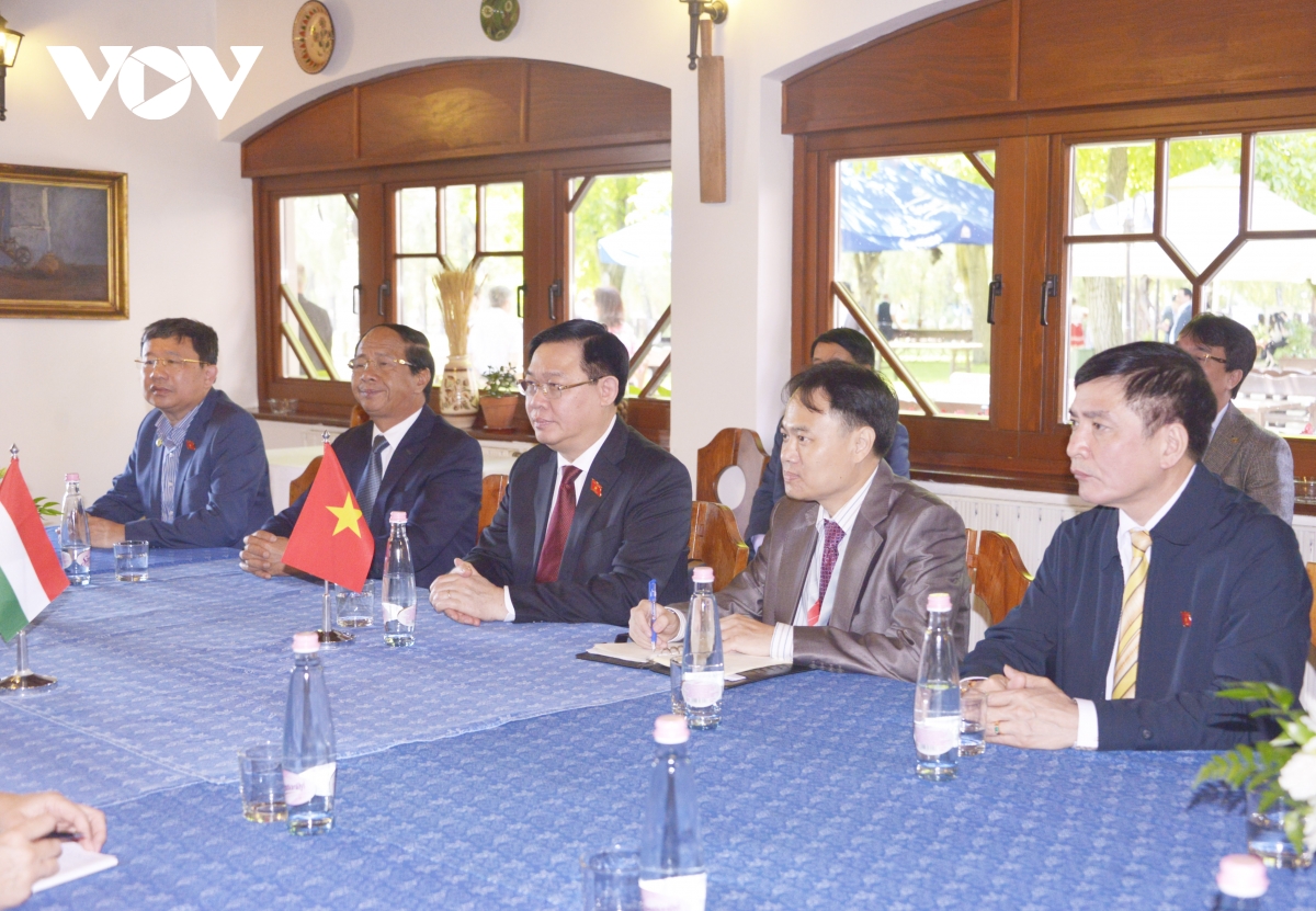 chu tich quoc hoi vuong Dinh hue tiep pho chu tich quoc hoi hungary istvan jakab hinh anh 1