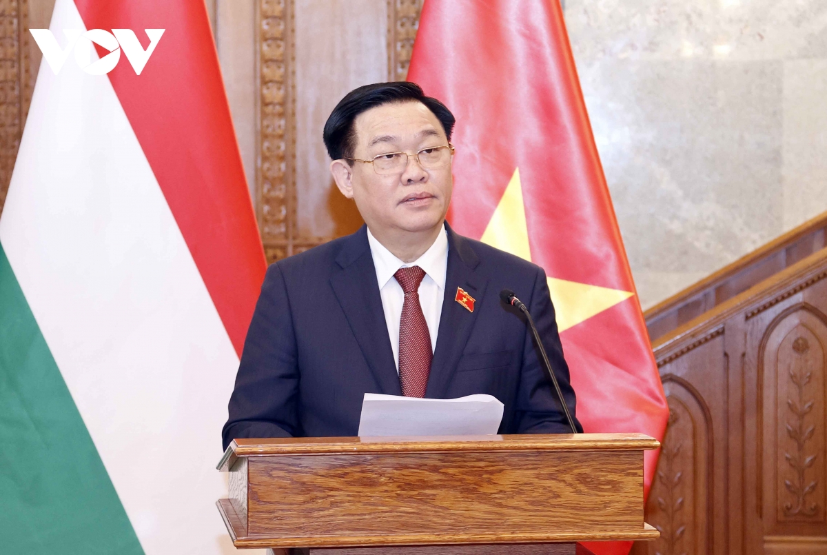 toan canh chuyen tham chinh thuc hungary cua chu tich quoc hoi vuong Dinh hue hinh anh 7