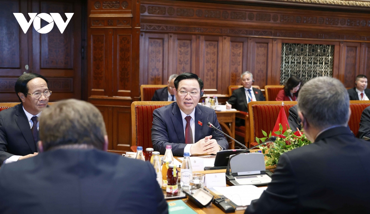 chu tich quoc hoi hungary don, hoi dam voi chu tich quoc hoi vuong Dinh hue hinh anh 6