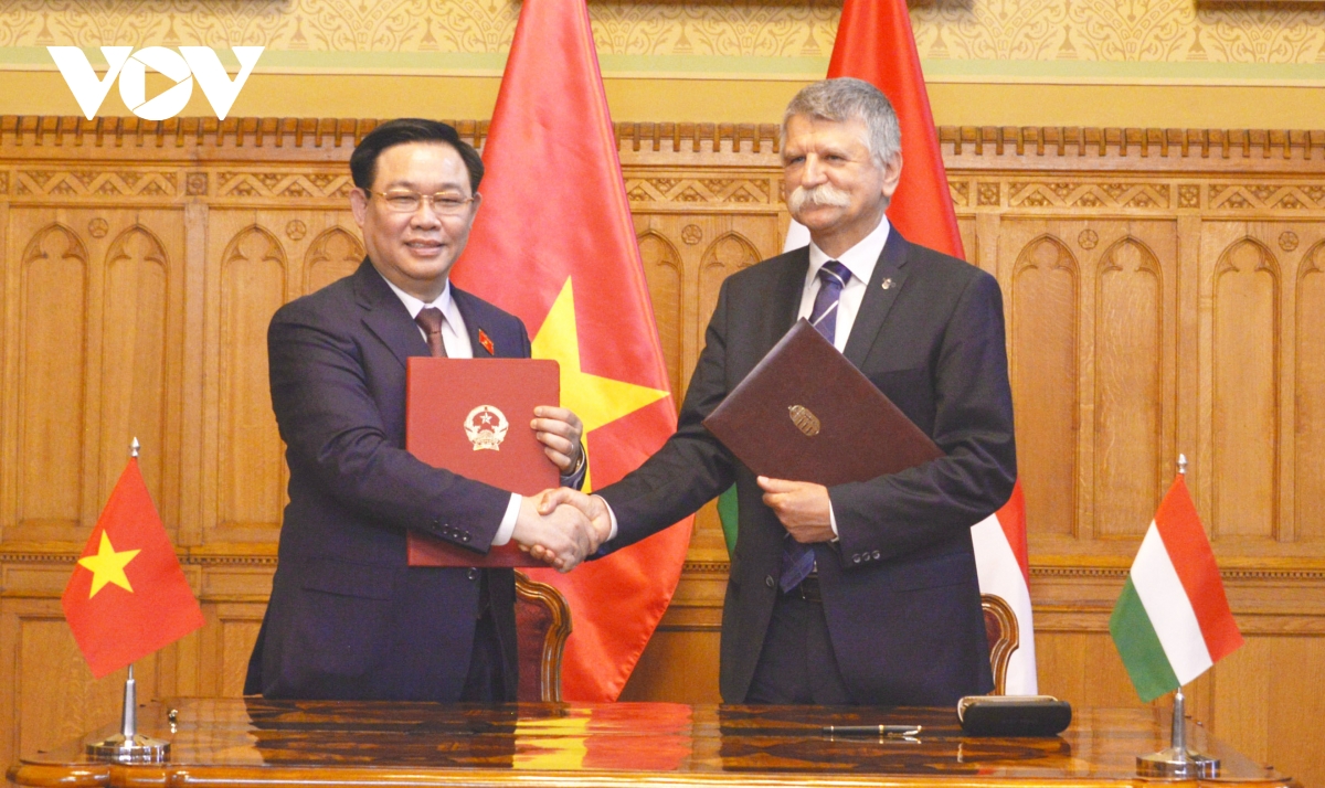toan canh chuyen tham chinh thuc hungary cua chu tich quoc hoi vuong Dinh hue hinh anh 4