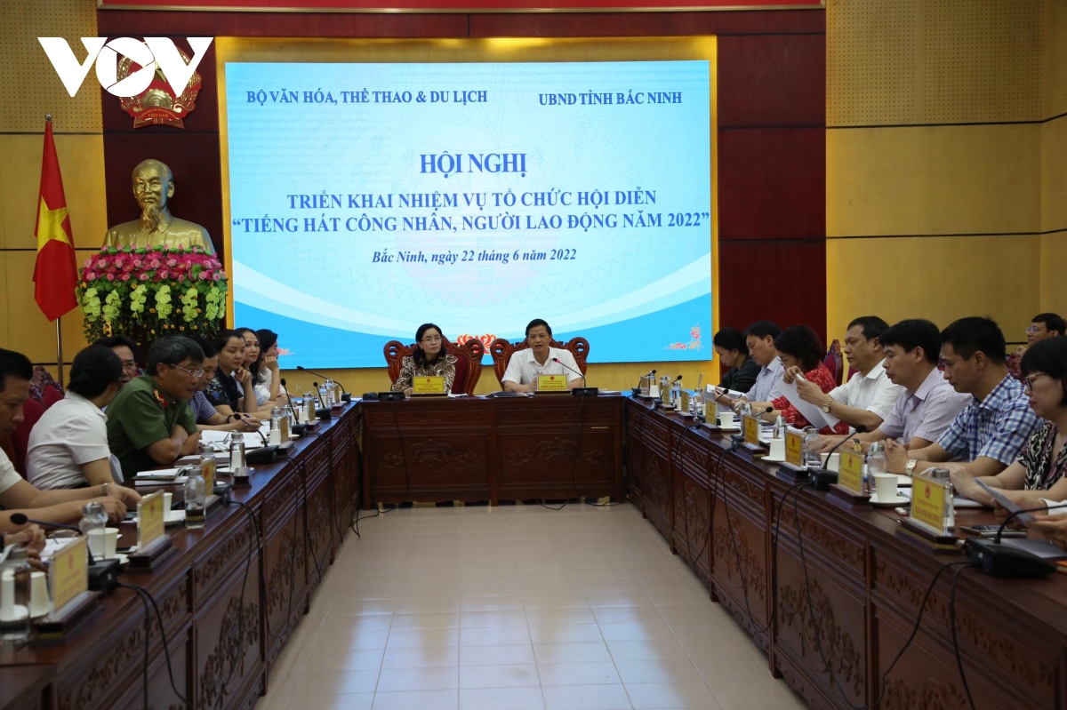 hoi dien tieng hat cong nhan, nguoi lao dong nam 2022 se dien ra tai bac ninh hinh anh 1