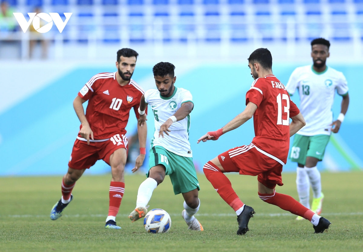 u23 viet nam gap u23 saudi arabia o tu ket u23 chau A 2022 hinh anh 1