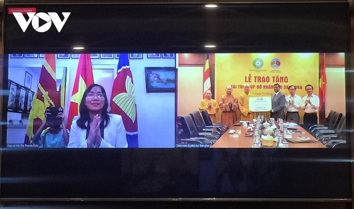giao hoi phat giao viet nam trao tai tro giup do nhan dan sri lanka hinh anh 5