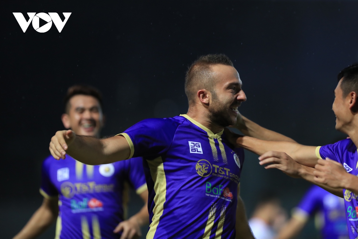 truc tiep hai phong 1-2 ha noi fc rimario lap cong hinh anh 2