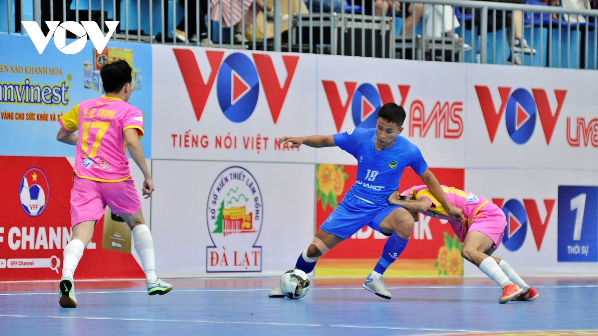 ket qua giai futsal hdbank vDqg 2022 sahako fc danh bai sai gon fc hinh anh 1