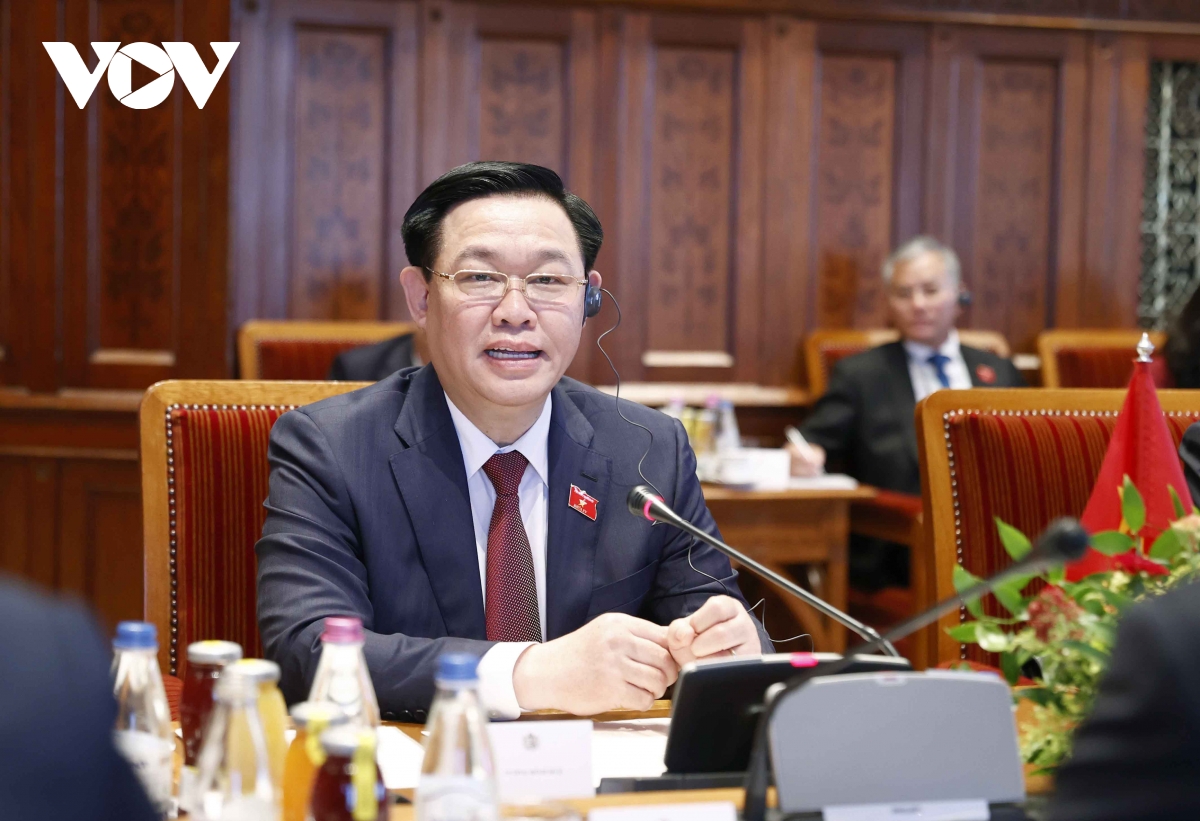 chu tich quoc hoi hungary don, hoi dam voi chu tich quoc hoi vuong Dinh hue hinh anh 4