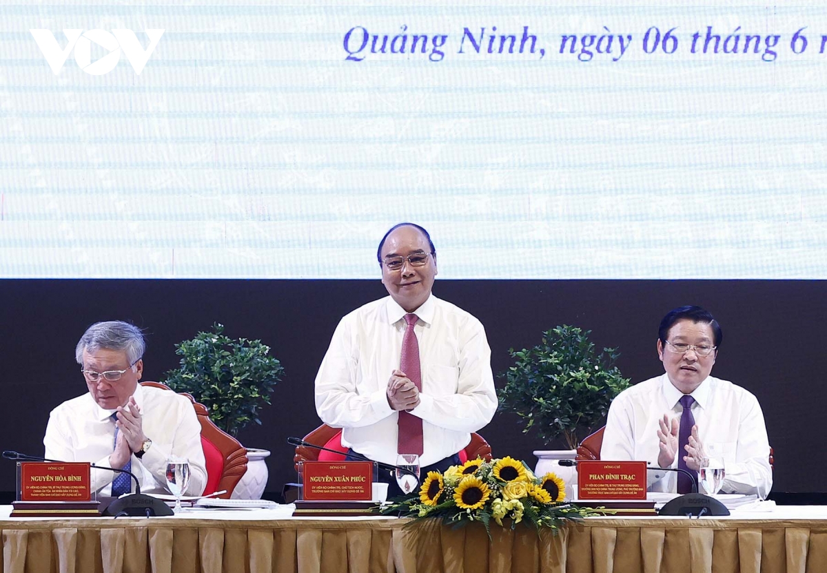 chu tich nuoc chu tri hoi nghi gop y du thao De an xay dung nha nuoc phap quyen xhcn hinh anh 3