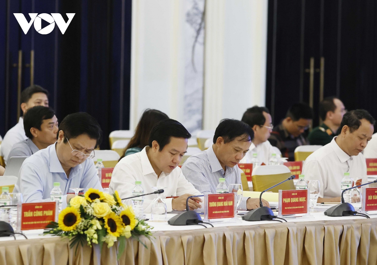 chu tich nuoc chu tri hoi nghi gop y du thao De an xay dung nha nuoc phap quyen xhcn hinh anh 2