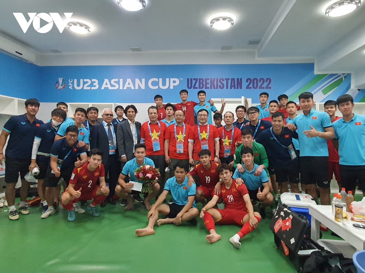 hlv gong oh kyun noi gi khi cung u23 viet nam vao tu ket u23 chau A 2022 hinh anh 1