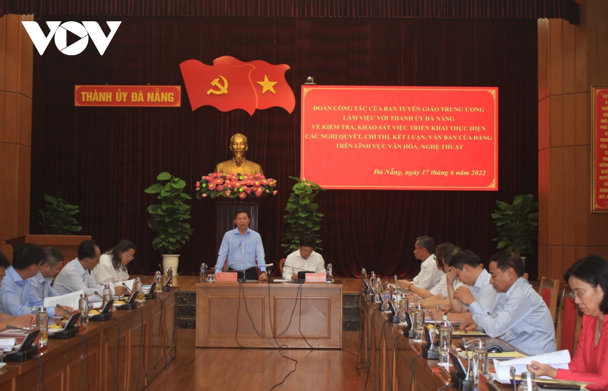 Da nang can uu tien dau tu phat trien van hoa, van nghe hinh anh 1