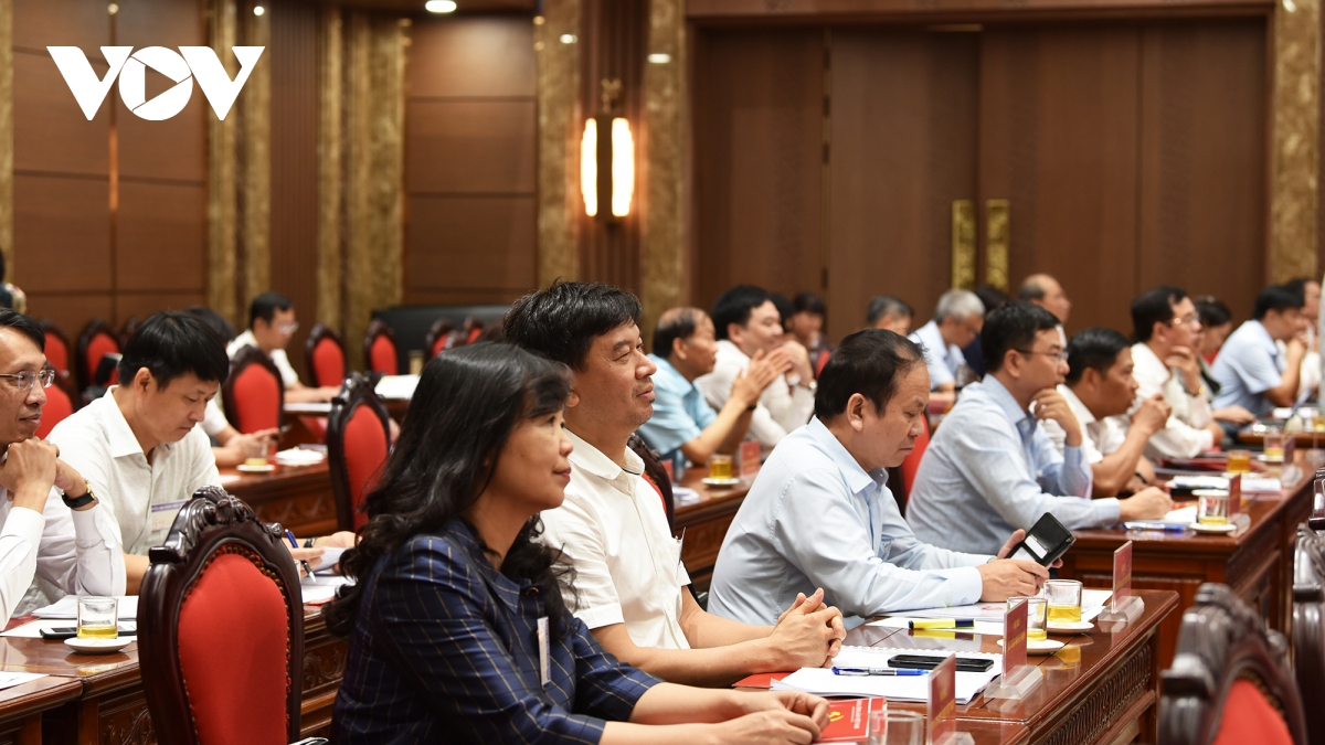 Ong vo van thuong chu tri hoi nghi trien khai nghi quyet ve phat trien thu do hinh anh 3