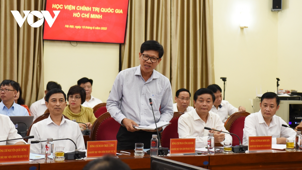 hoc vien chinh tri quoc gia hcm khong nhat thiet dao tao can bo cap phong hinh anh 2