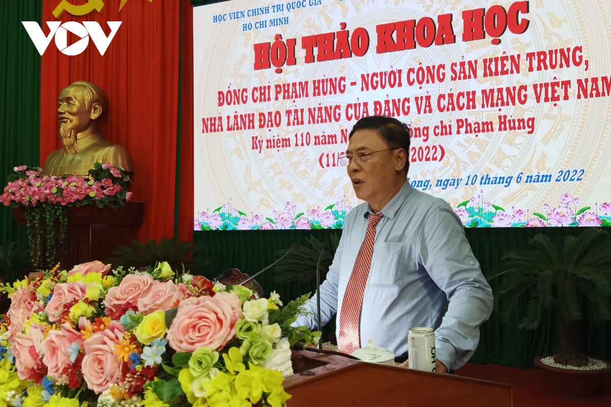 Dong chi pham hung, nguoi hoc tro xuat sac cua chu tich ho chi minh hinh anh 2
