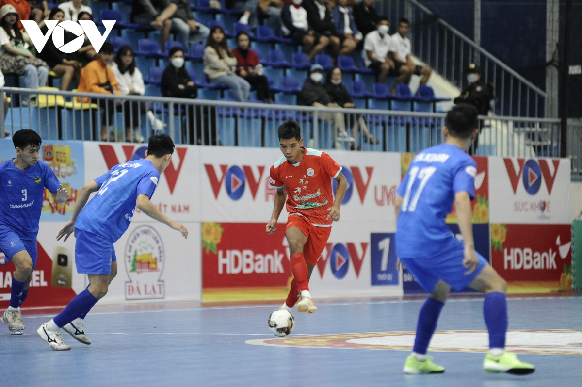 giai futsal hdbank vDqg 2022 thai son nam da biet chien thang hinh anh 2