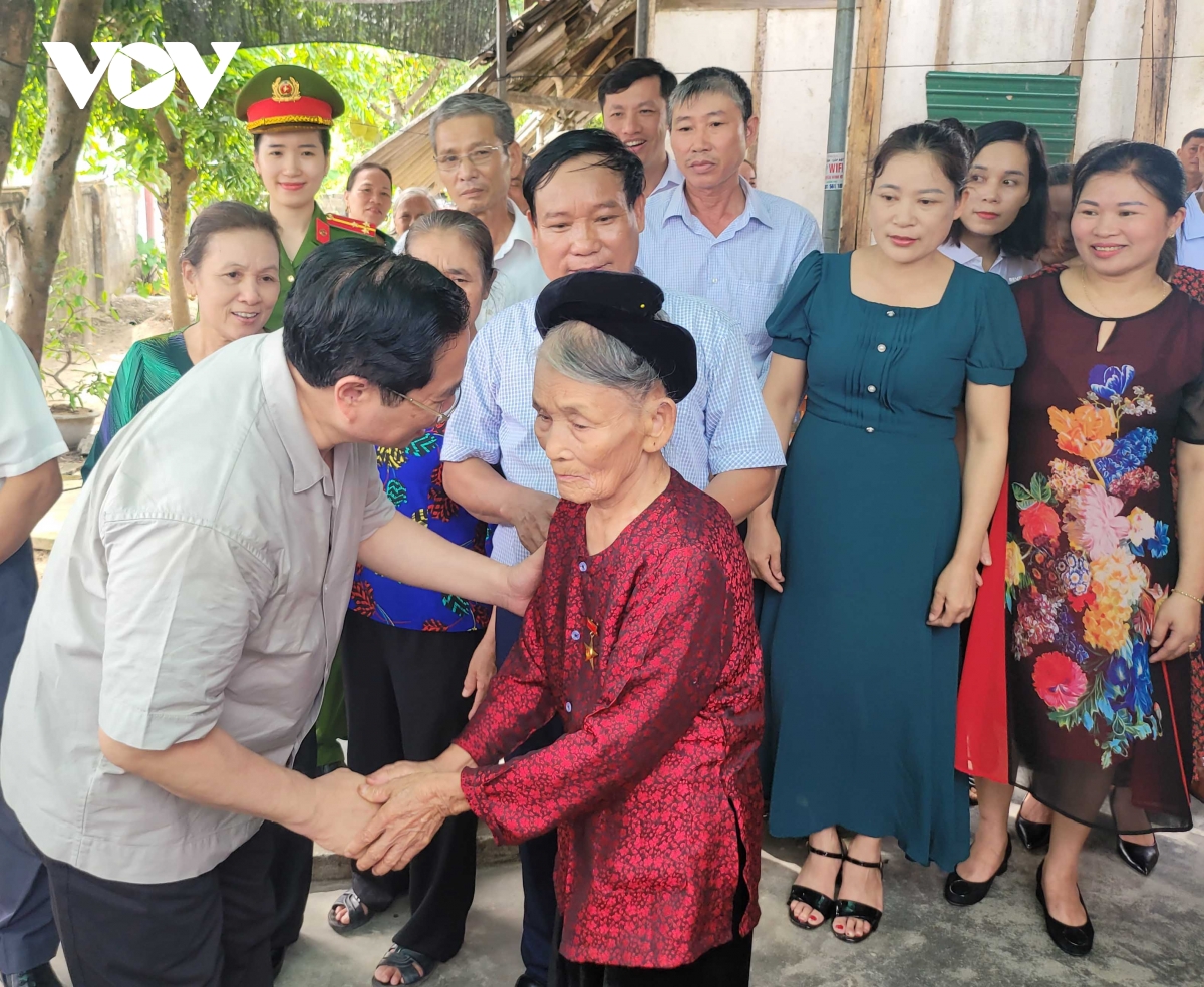 thu tuong pham minh chinh dang huong tai khu di tich nga ba Dong loc hinh anh 4
