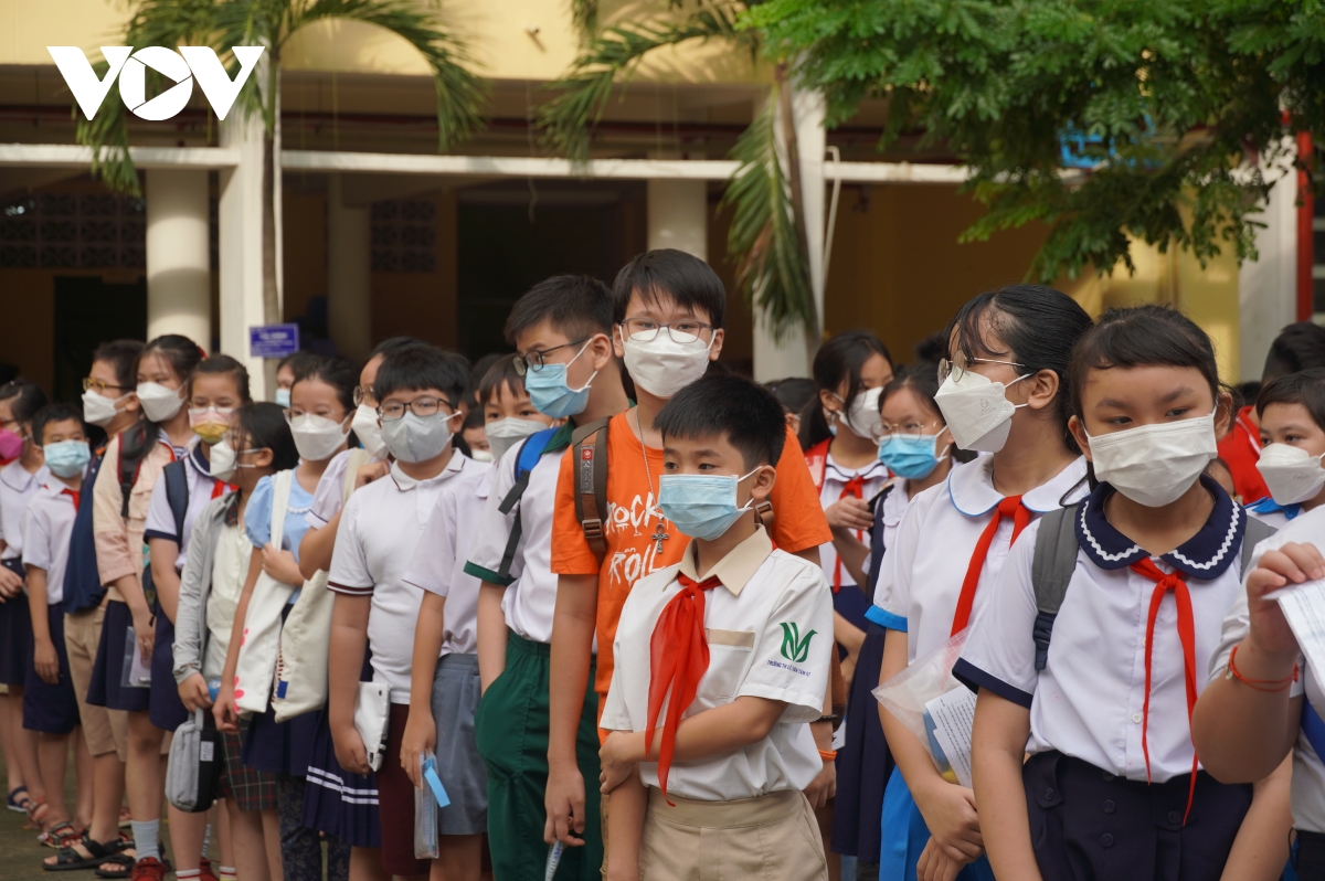 truong duy nhat o tp.hcm thi tuyen sinh vao lop 6 hinh anh 1