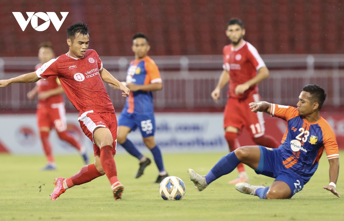 thang dam hougang united, viettel fc vuot qua vong bang afc cup 2022 hinh anh 7