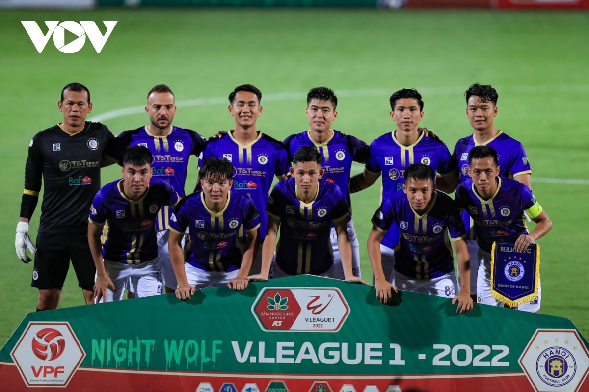 ha noi fc thang de sai gon fc trong ngay dac biet cua van hau va Duc huy hinh anh 1