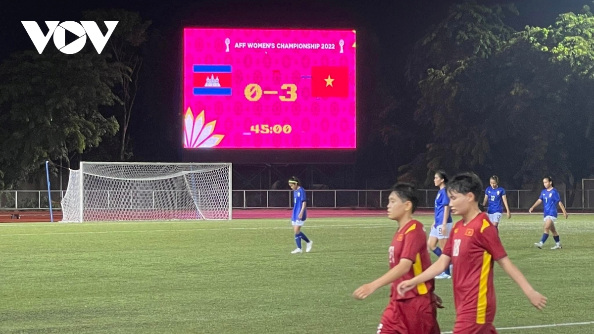truc tiep Dt nu viet nam 3-0 Dt nu campuchia suc ep lien hoi hinh anh 4