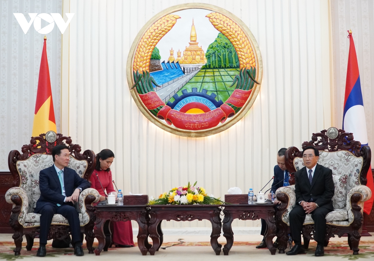 Doan dai bieu cap cao Dang, nha nuoc viet nam tham lao hinh anh 2
