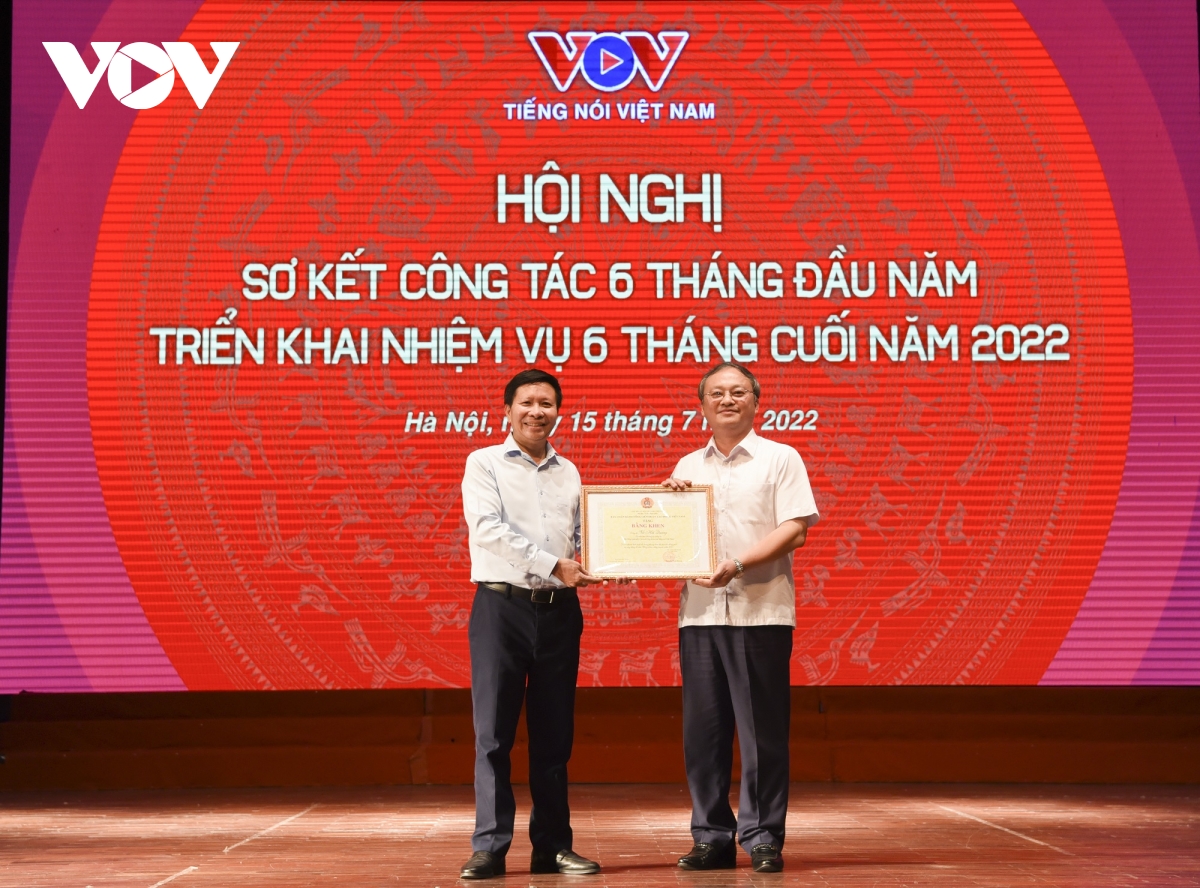 vov sơ kết 6 tháng đầu năm, triển khai nhiệm vụ 6 tháng cuối năm 2022 hình ảnh 1 vov so ket 6 thang dau nam, trien khai nhiem vu 6 thang cuoi nam 2022 hinh anh 1