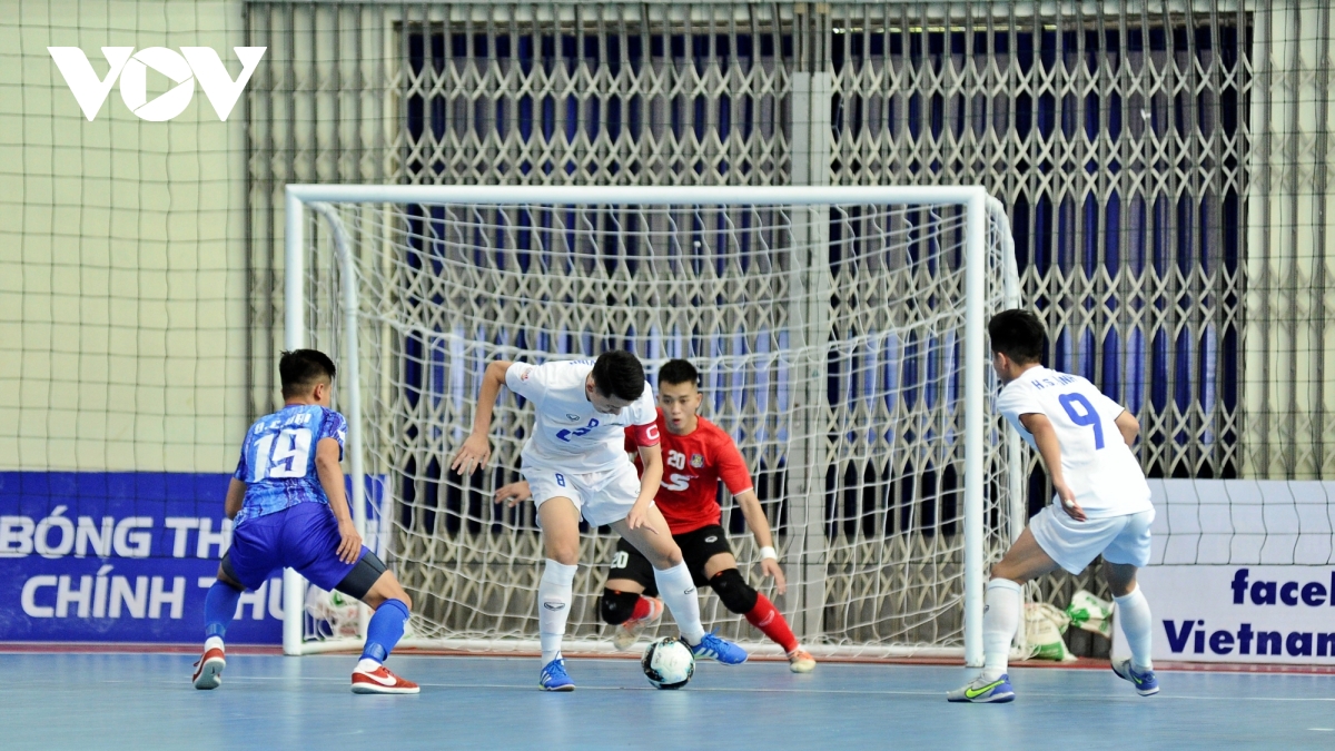 ket qua futsal hdbank vDqg 2022 tan hiep hung 1-1 thai son bac hinh anh 1