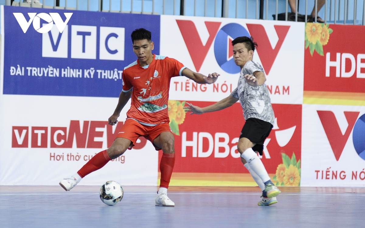 ket qua futsal hdbank vDqg 2022 savinest khanh hoa 0-0 tan hiep hung hinh anh 1