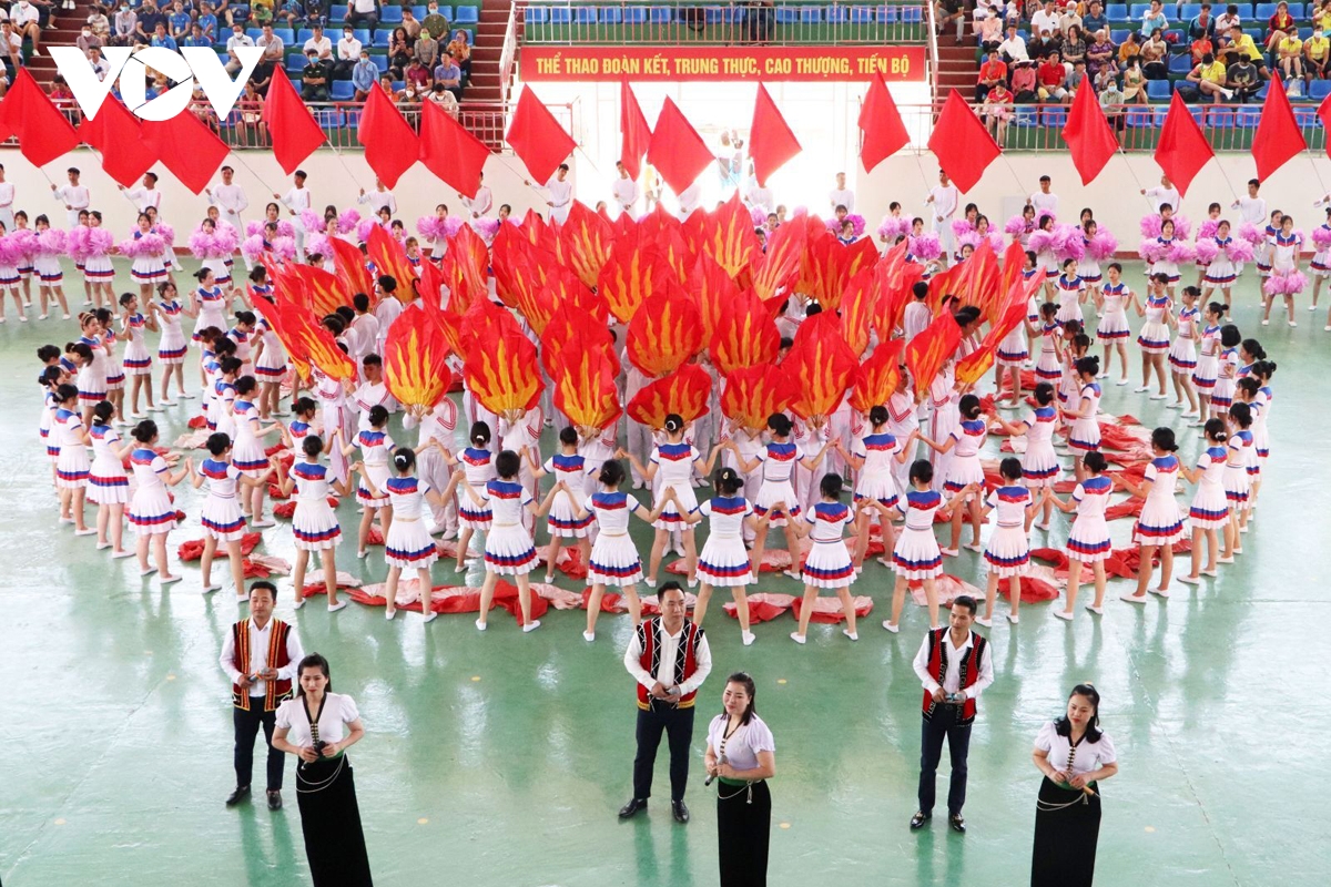 gan 1.000 vDv tham gia Dai hoi the duc the thao tinh lai chau lan thu v hinh anh 2