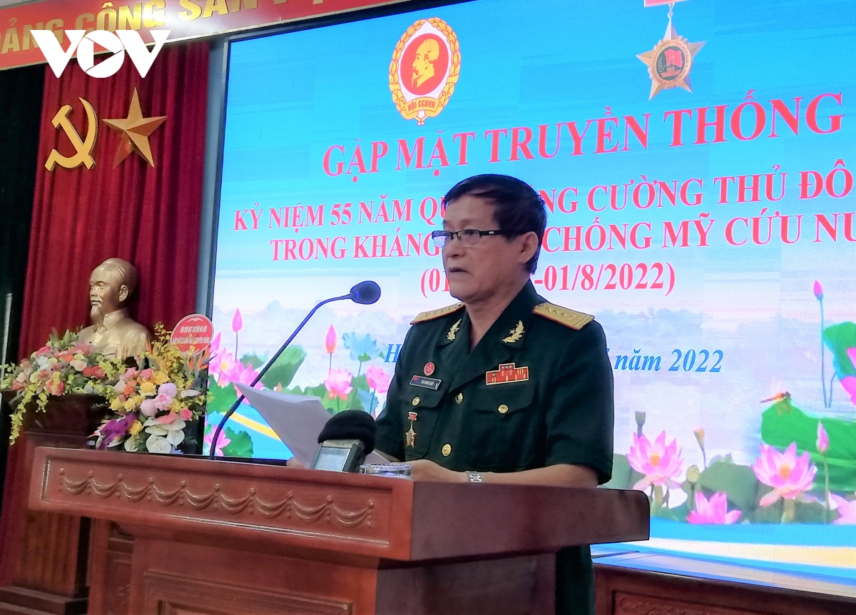 ky niem 55 nam quan tang cuong thu do ha noi trong khang chien chong my hinh anh 2