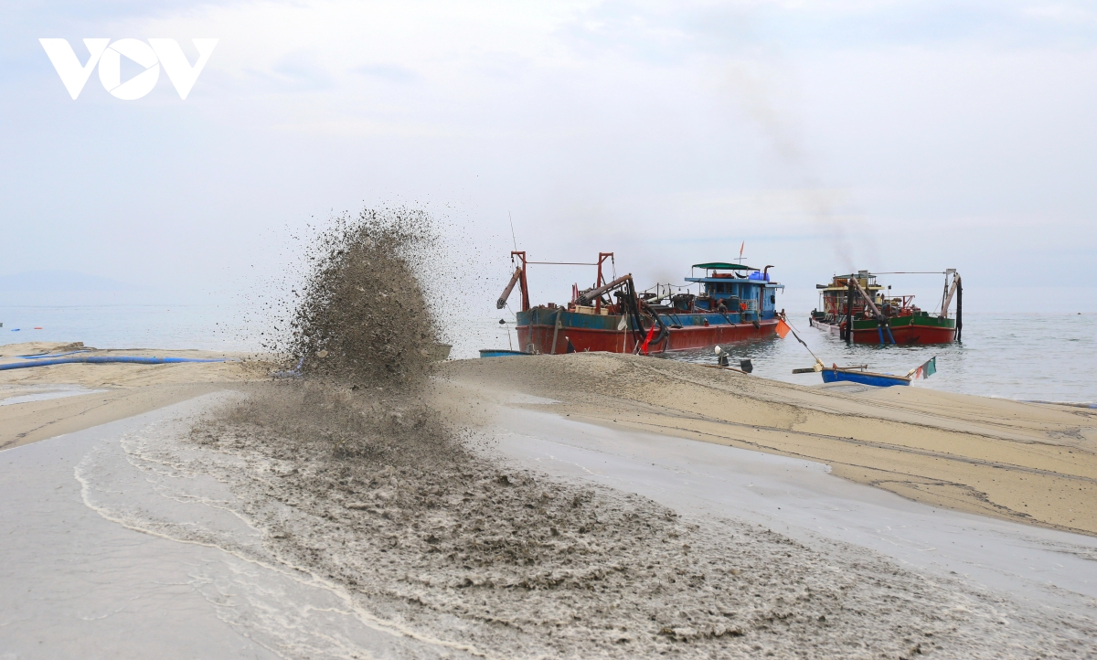 bãi cát trắng dần trở lại với biển cửa Đại, hội an hình ảnh 4 bai cat trang dan tro lai voi bien cua Dai, hoi an hinh anh 4
