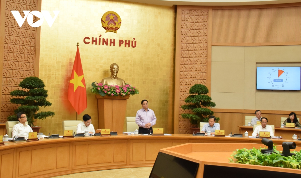 thu tuong chu tri phien hop chinh phu chuyen de xay dung phap luat hinh anh 2