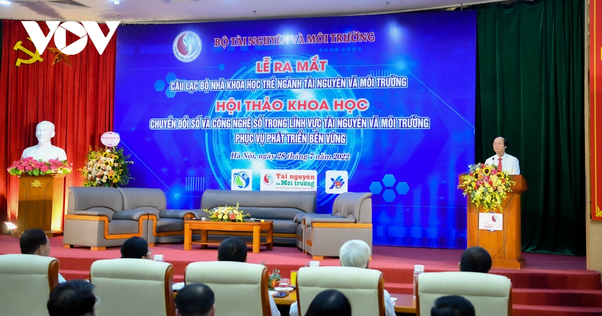 thuc day manh me qua trinh chuyen doi so nganh tai nguyen moi truong hinh anh 1