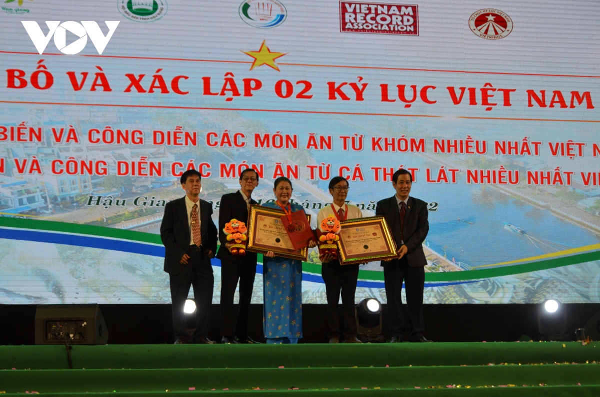 xac lap ky luc ve che bien va cong dien cac mon an tu ca thac lac va khom hinh anh 1