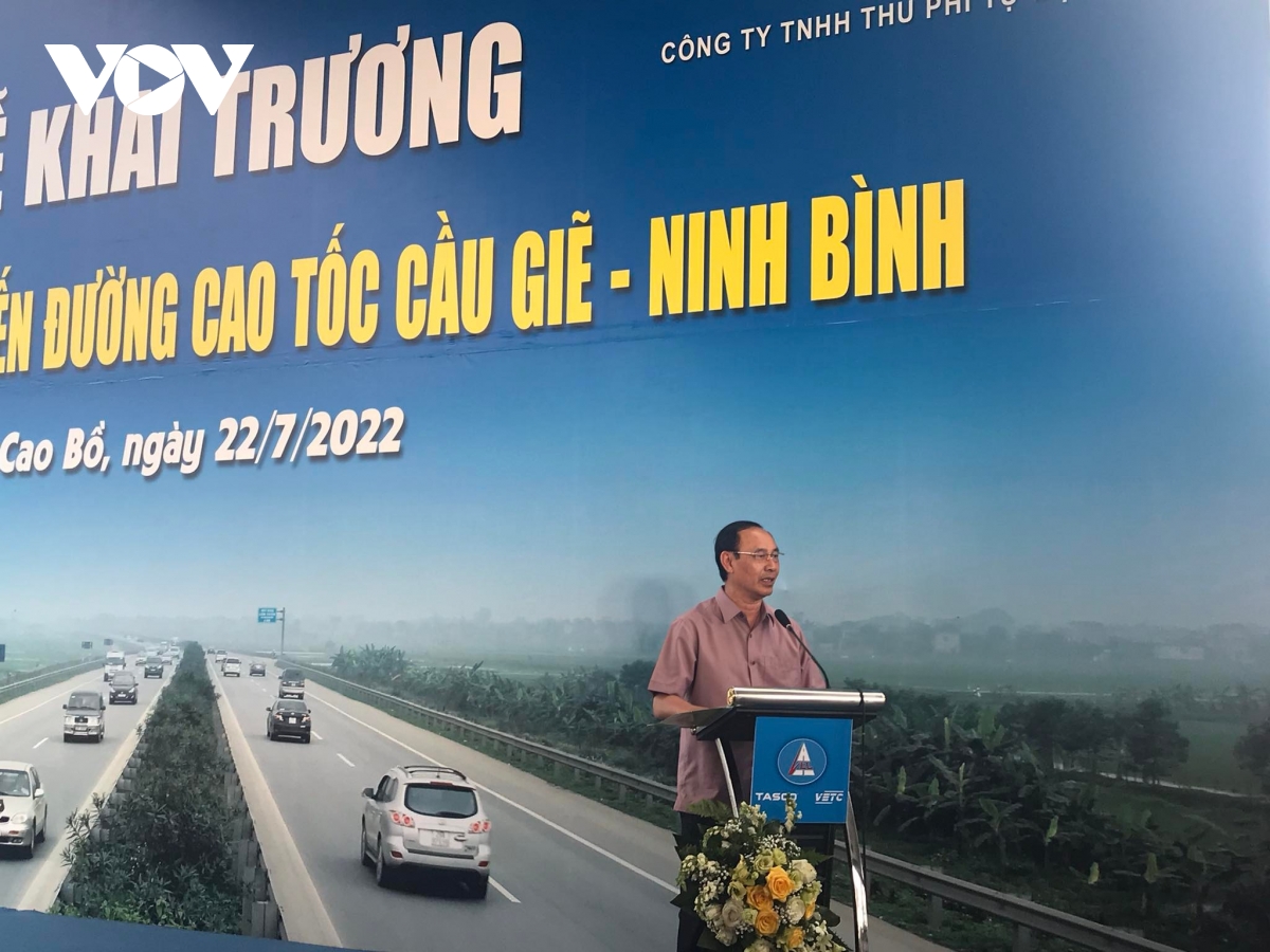 cao toc cau gie - ninh binh khai truong thu phi khong dung etc toan tuyen hinh anh 2