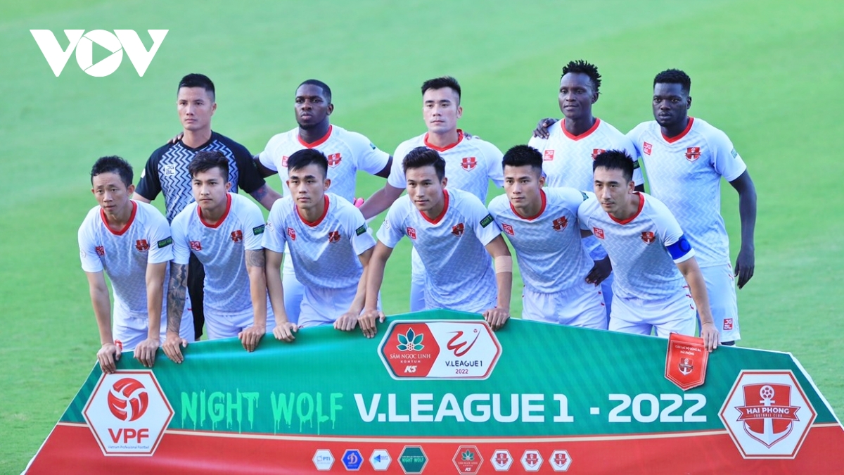 hai phong dan dau v-league 2022 niem cam hung tu quan cua bau Duc hinh anh 2