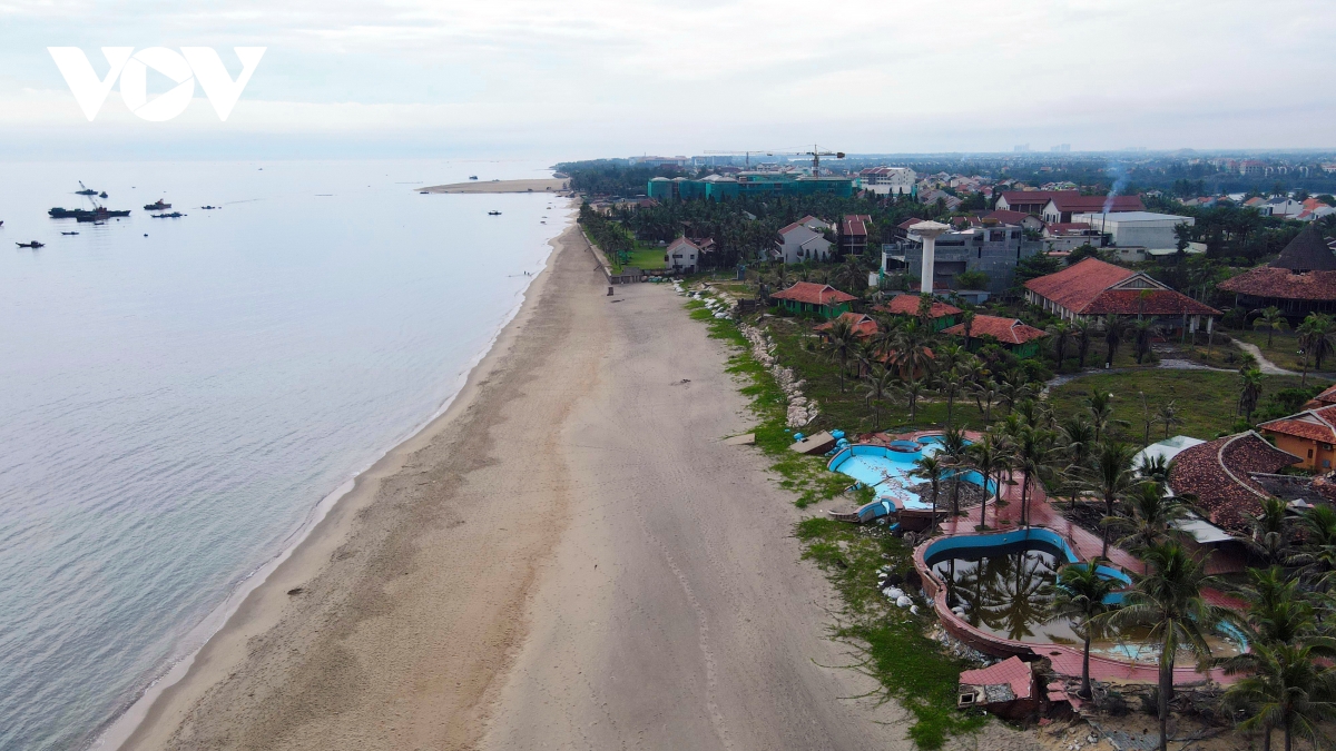 bãi cát trắng dần trở lại với biển cửa Đại, hội an hình ảnh 2 bai cat trang dan tro lai voi bien cua Dai, hoi an hinh anh 2