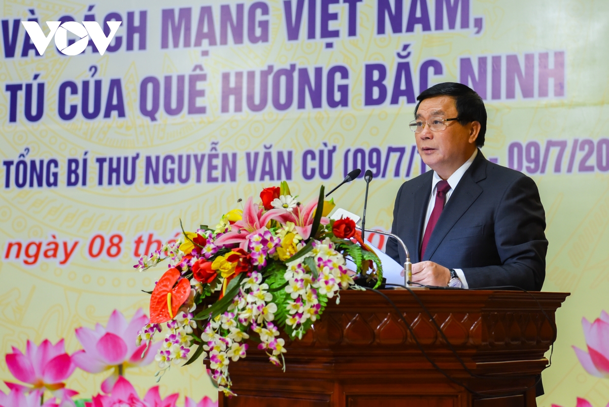 hoi thao khoa hoc tong bi thu nguyen van cu - nha lanh dao xuat sac cua Dang hinh anh 2
