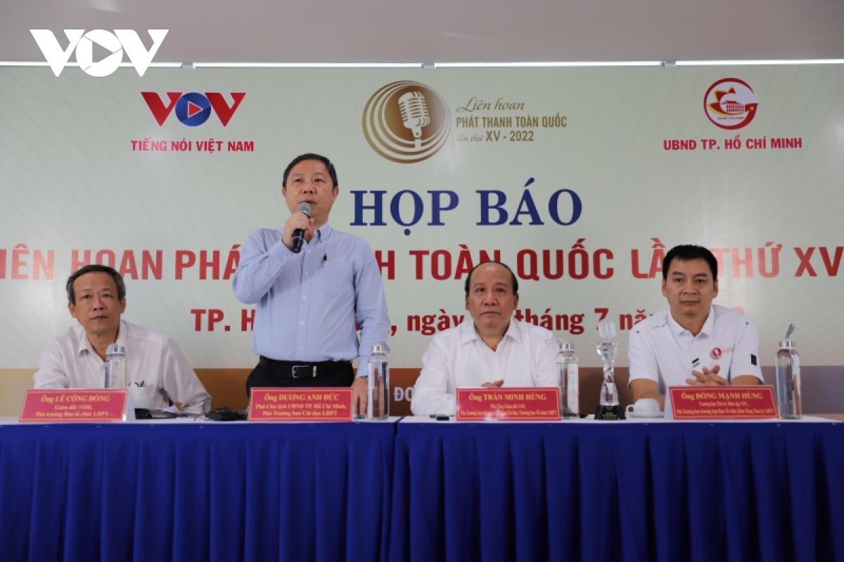 họp báo liên hoan phát thanh toàn quốc lần thứ xv - năm 2022 hình ảnh 1 hop bao lien hoan phat thanh toan quoc lan thu xv - nam 2022 hinh anh 1
