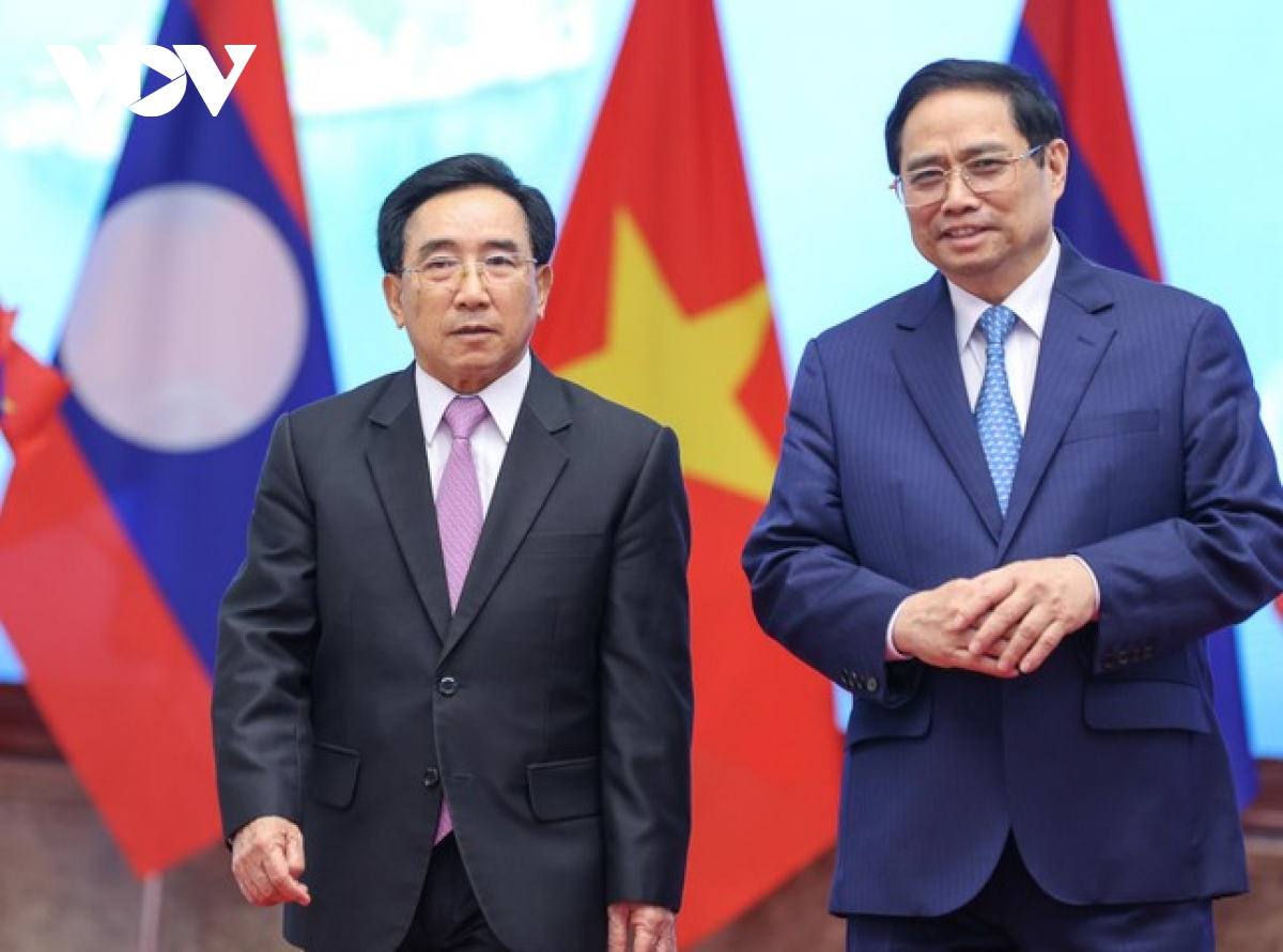 hom nay, viet nam va lao to chuc le ky niem 60 nam thiet lap quan he ngoai giao hinh anh 2