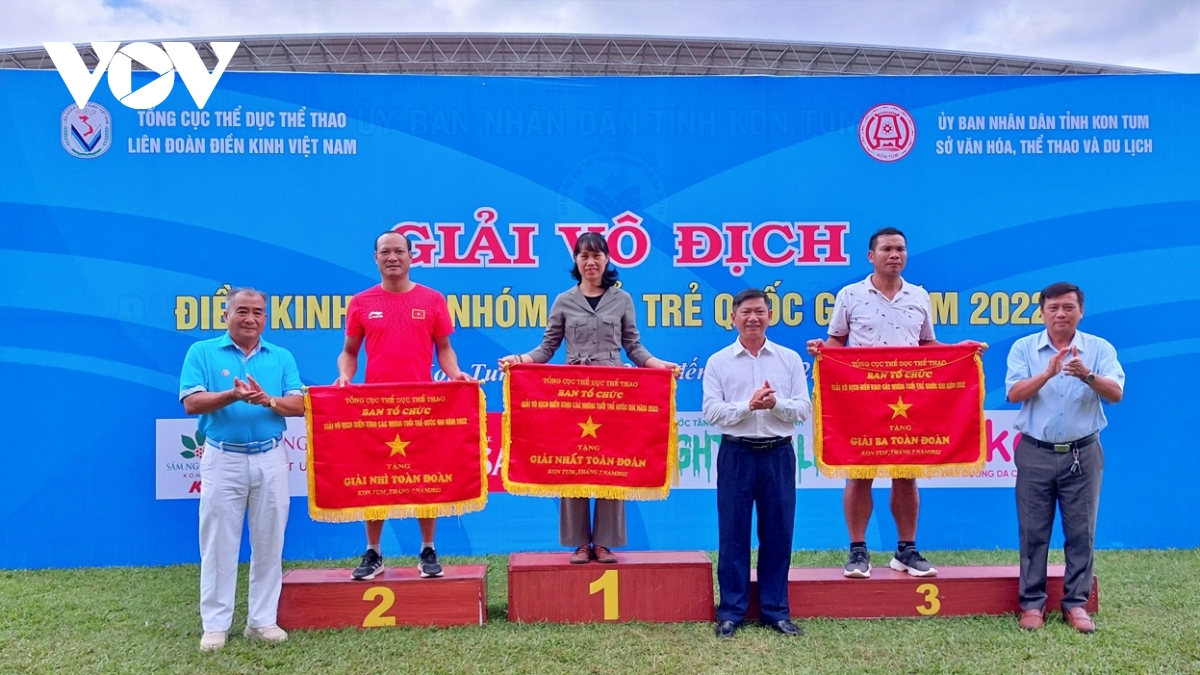 ha noi gianh ngoi nhat toan doan o giai Dien kinh cac lua tuoi tre quoc gia 2022 hinh anh 1