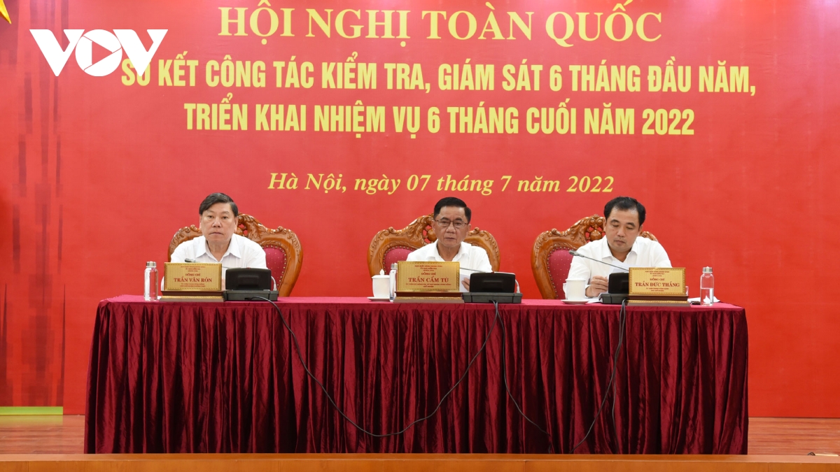 Uy ban kiem tra ky luat 48 to chuc Dang va hon 2.060 dang vien trong 6 thang hinh anh 1