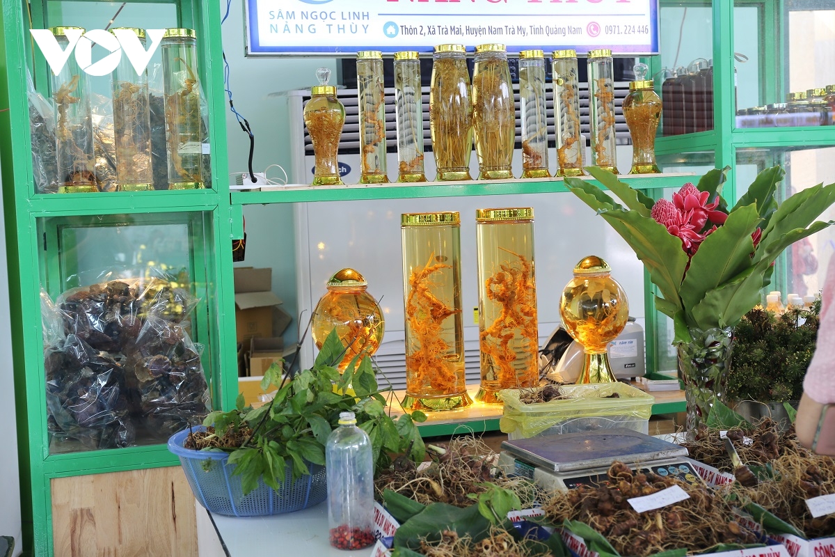 giao dich hang ty dong tai phien cho sam ngoc linh tinh quang nam hinh anh 11